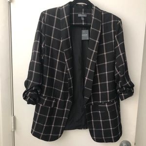 Plaid Blazer